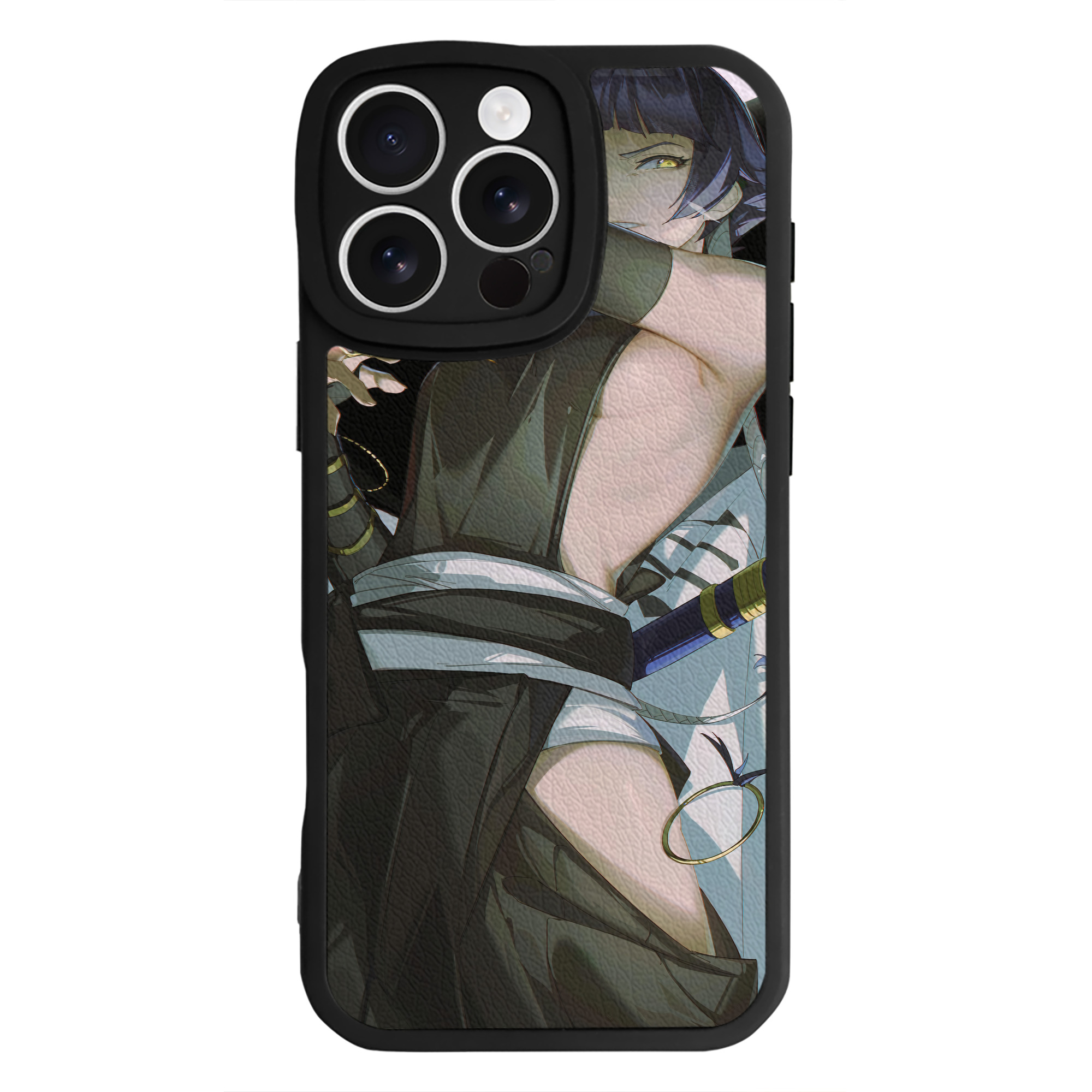 （画像用） ブリーチ BLEACH 【iPhone 16シリーズ対応】シリコンスマホケース（レザー調） 材質：シリコン